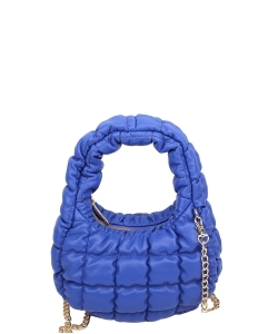 Fashion Puffy Crossbody Bag HQ127 ROYAL BLUE